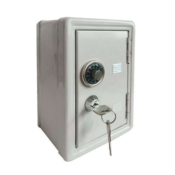 Mini Metal Safe, Children's Coin Bank Locker, Family Safe, Safe, Creative Piggy Bank, Key Safe, Desktop Decoration ,Easy to Use