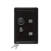 Mini Metal Safe, Childrens Coin Bank Locker, Family Safe, Safe, Creative Piggy Bank, Key Safe, Desktop Decoration ,Easy to Use