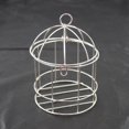 thumbnail image 1 of Mini Metal Wire Bird Cage, 4-inch, Silver, 1 of 1