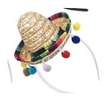 thumbnail image 1 of Mini Mexican Hat Small Sombrero Party Hats Cinco De Mayo Sombrero Headbands Mexican Party Hats Headwear For Carnival Fiesta Party Mexican Party Supplies, 1 of 6