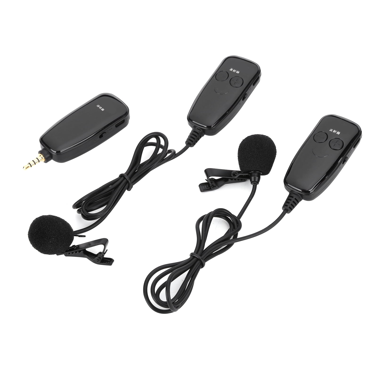 Mini Microphone, Clipon Low Noise Wireless Microphone, Stable Signal For Live Streaming Online