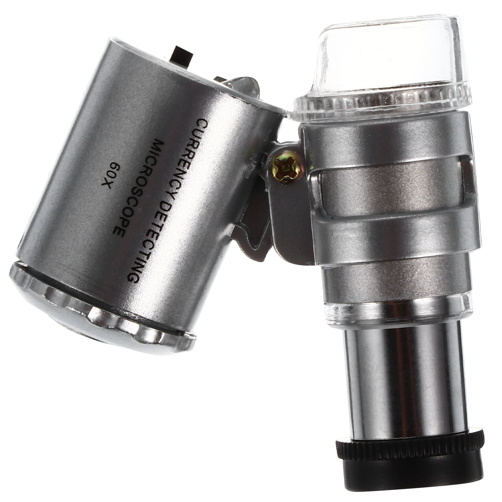 Mini Microscope Magnifying Glass with Light Handheld Loupe Compound