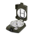 thumbnail image 1 of Mini Military Compass Professional Multifunction Metal Prismatic Sighting High Accuracy Portable with Waterproof Nylon Pouch and Lanyard for Outdoor Camping Hiking Travel in Army Green, 1 of 7