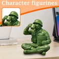 thumbnail image 1 of Mini Military Green Soldier Figurine Model - Decorative For Desktop, Bookshelf, Diorama, Collectible Display - Military Model Collectors, Modeling Enthusiasts, Home Office Decor, 1 of 5