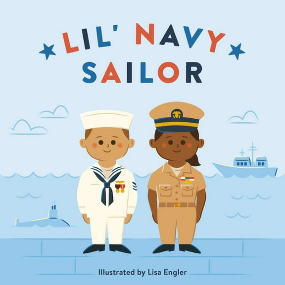 Mini Military Lil' Navy Sailor, (Board Book)
