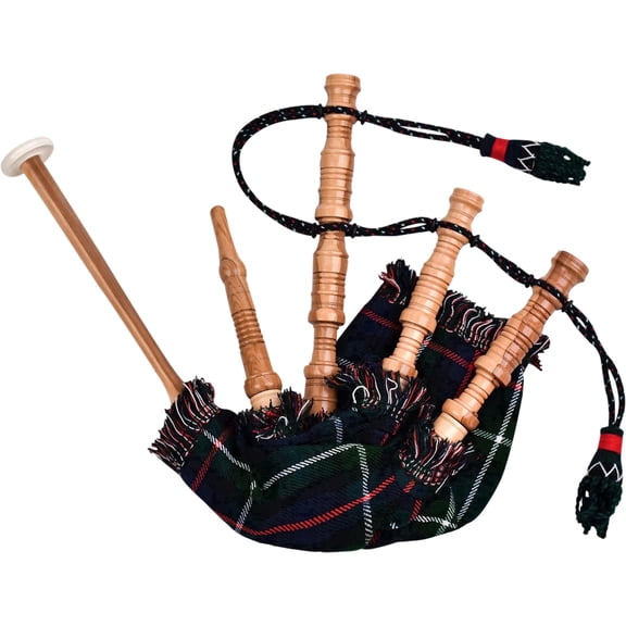 Mini Miniature Bagpipe, Rosewood Bagpipe for Beginners (Mackenzie)