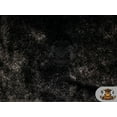 thumbnail image 1 of Mini Minky Shaggy BLACK Fabric / 54" Wide / Sold by the yard, 1 of 1