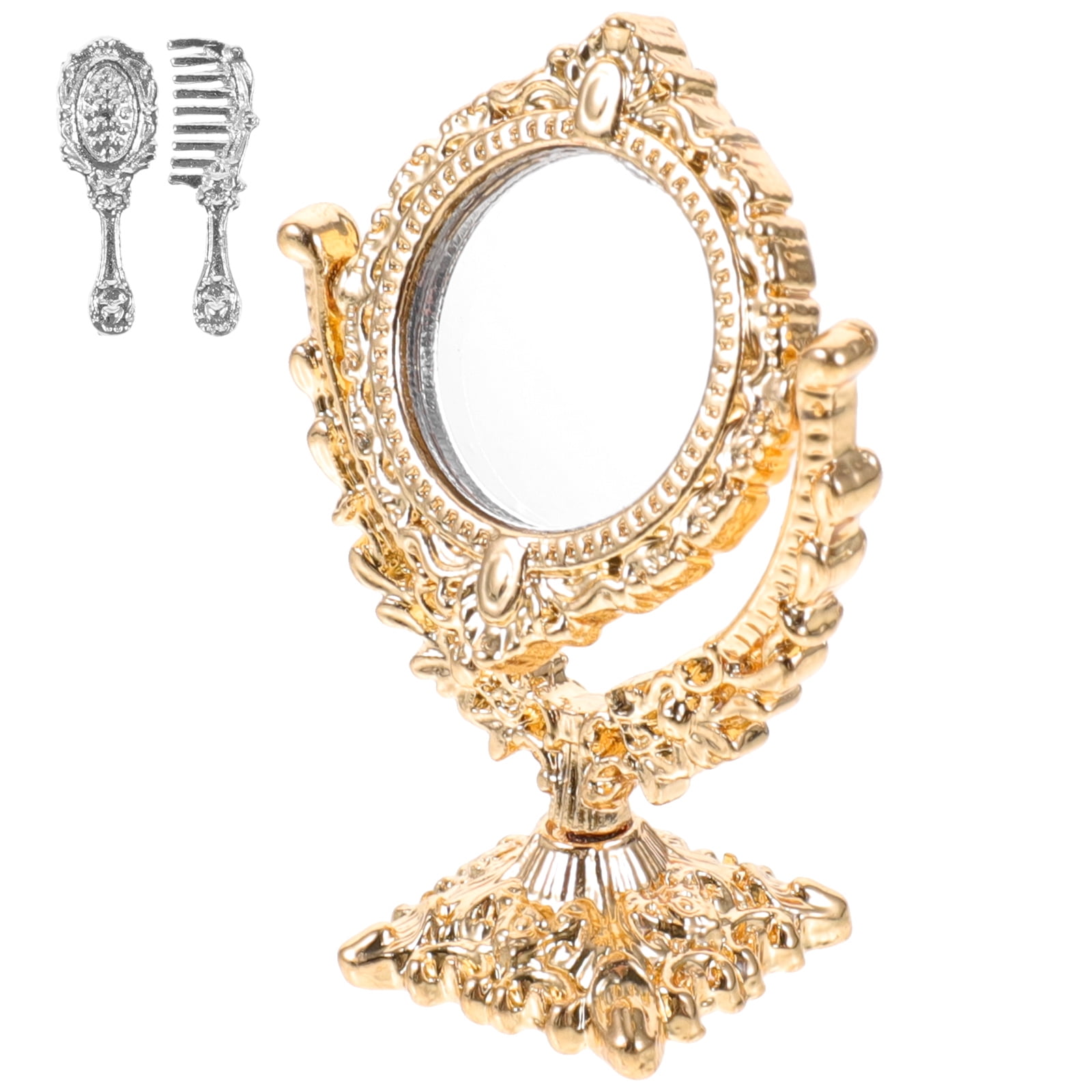 Mini Mirror Model Models Baby Toys Mirrors Toys Miniature Kit Doll