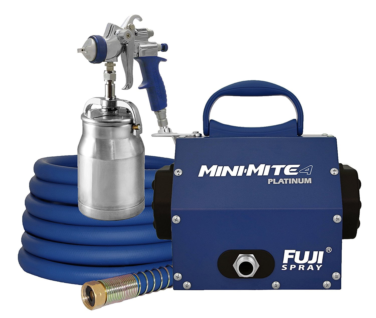 Mini-Mite 4 PLATINUM HVLP Fuji 2904-T70 Spray System + 10 FREE CONE STRAINERS