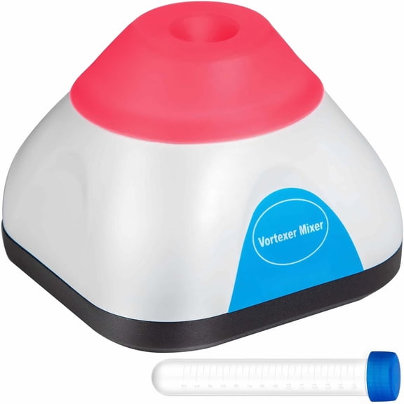 Mini Mixer Shaker 3000RPM, Touch Operation Lab Mixer for 50ML Test Tubes, Nail Polish, Paint, Eyelash Adhesive - 6mm Orbital