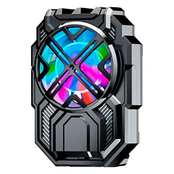 Mini Mobile Phone Radiator Chicken-eating Game Cooler Portable Built-in Battery Peripherals Air-cooled Cooling Fan