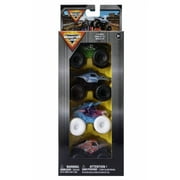 Mini Monster Truck 4-Pack Set, 172 Scale Die-Cast Vehicles