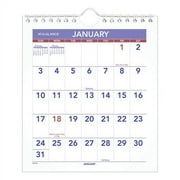 AT-A-GLANCE 2024 Monthly Wall Calendar Mini 6 12 x 7 12 - Wall Calendars