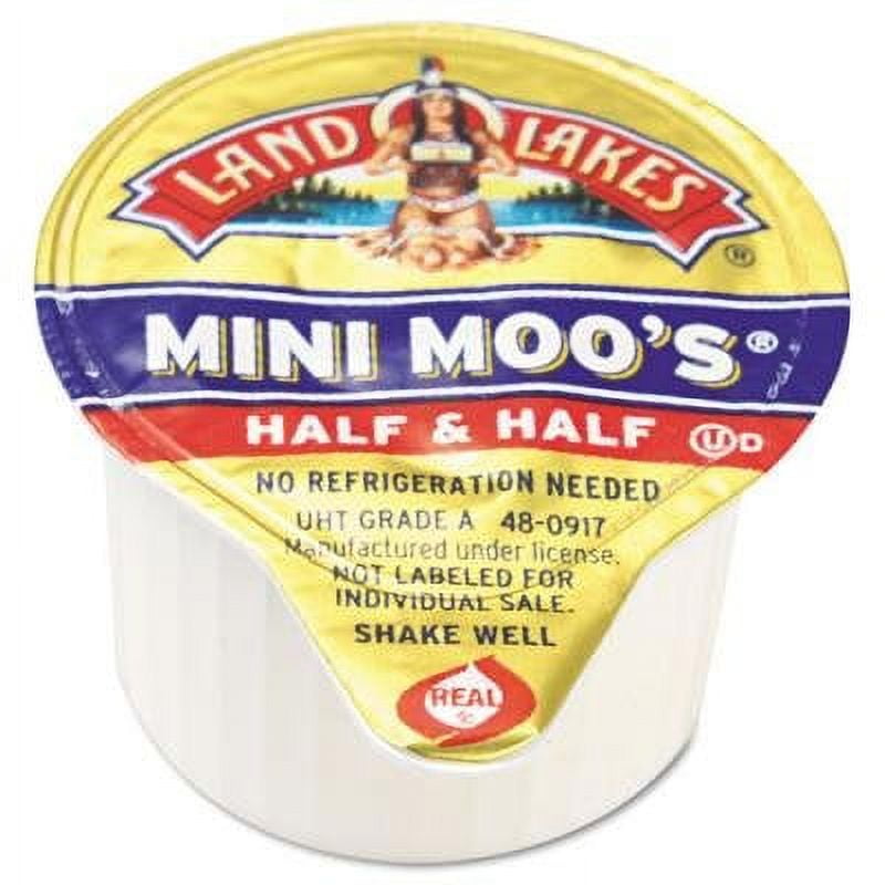 Mini-Moo'S Creamers, Real Dairy Half & Half, 180 Ct (6328199)