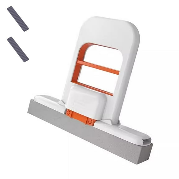 Mini Mop Handheld Self-Squeeze,Portable Lazy Hand Wash-Free Strong Absorbent Wet & Dry Use, Cleaning kit for Kitchen Bathroom Tableware Desktop Glass
