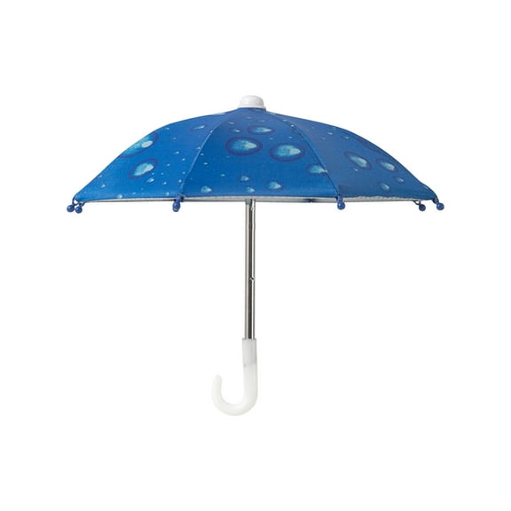 Mini Motorcycle Umbrella Sunshade Toy with Adjustable Clip for Easy Attachment, Fun Outdoor Play Accessory for Kids and Toddlers