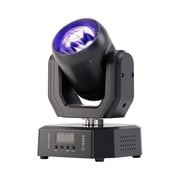 Mini Moving Head Light 4-in-1 LED Beam Effect with DMX Control,Sound Active & Master-Slave Mode for Stage,DJ,Party,Disco & Mobile Event Lighting