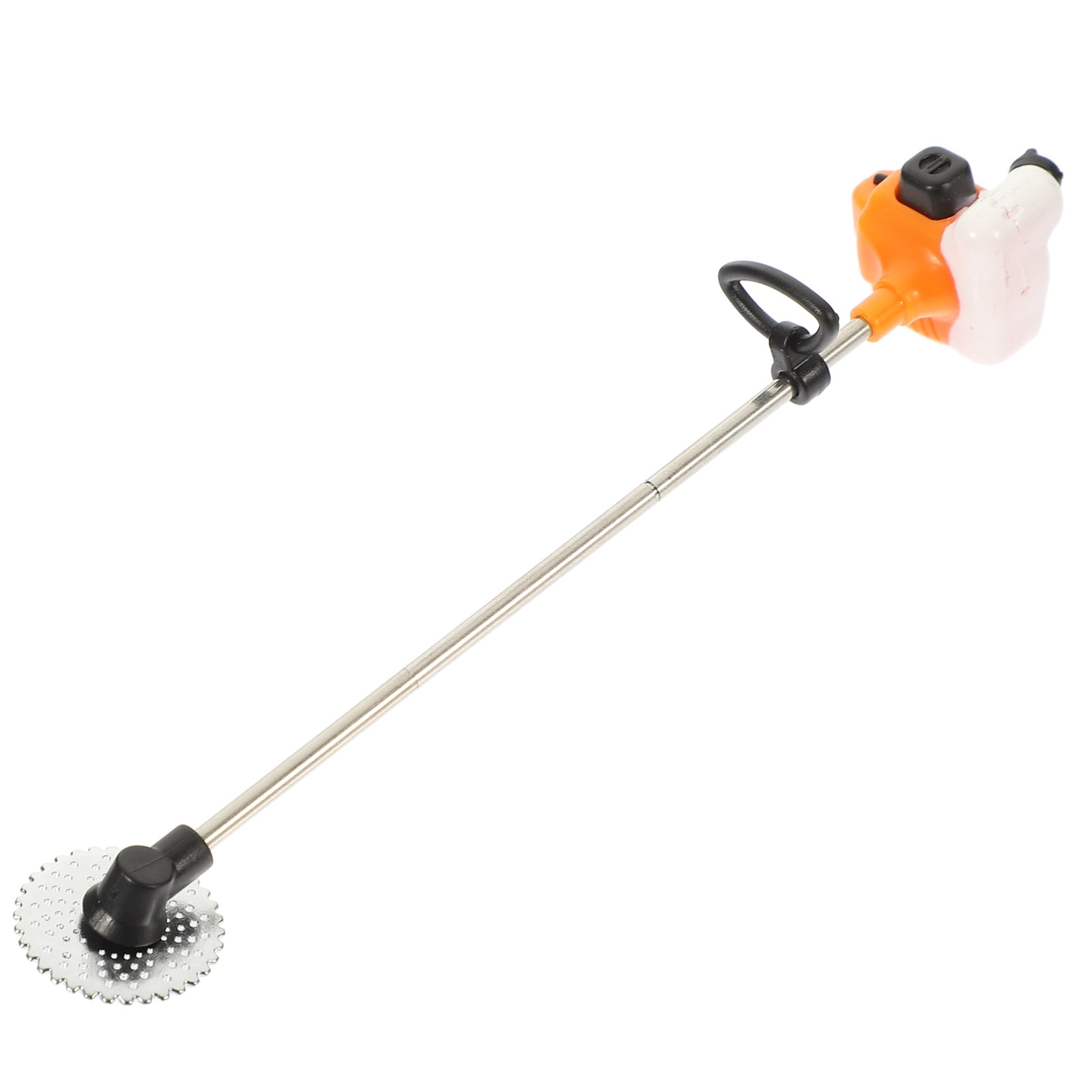 Mini Mower Model PVC Mini House Mower Miniature Garden Tool Ornament