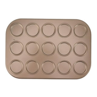 Muffin Tray Set of 2, 6 Hole Muffin Tin Mould, Stainless Steel Cupcake  Baking Tray Pan, Bakeware for Yorkshire\\/Pudding\\/Brownies\\/Mince  Pie\\/Cupcakes, Healthy & Non-Toxic, Dishwasher Safe 