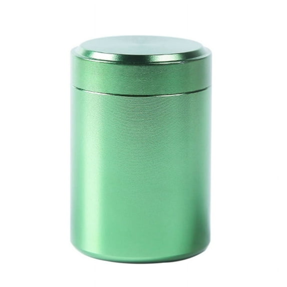Mini Multicolor Tea Caddy Kung Fu tea sealed cans Dried fruit collection Alloy Travel Portable Seal Tea Box Cans