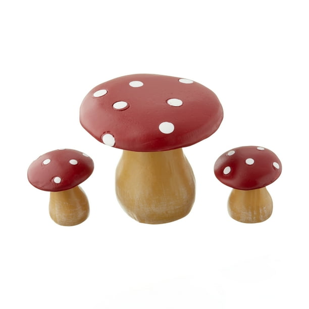 Mini Mushroom Table & Stools by Make Market® - Walmart