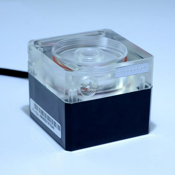 Mini Mute Pump Reservoir, 800L/H PC Silent Computer Water Cooling Integrated Tank, Water-cooled System Heat Exchanger Tool