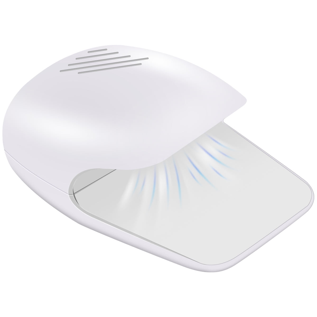 NUAHRHY Mini Nail Dryer Portable Nail Lamp for Regular Nail Polish Nail Fan Dryer Battery Operated Nail Art Polish Machine Quick-Drying Nail Art Safe Tools for Women Kids