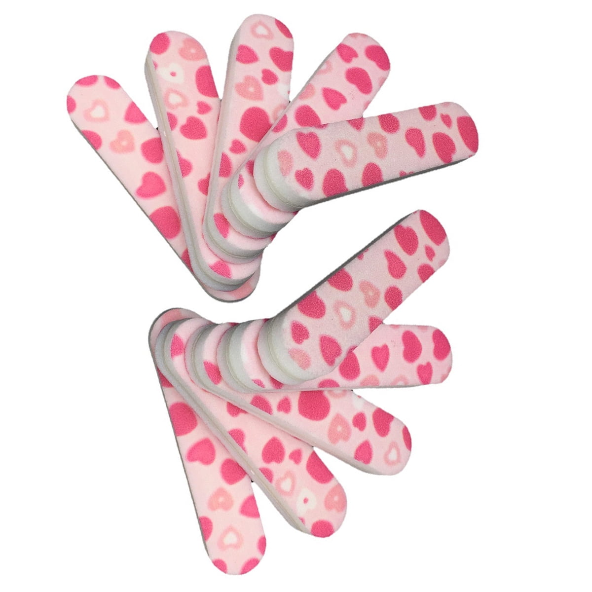 Mini Nail Files Block, 100/180 Grit Sponge Nail Buffers for Acrylic