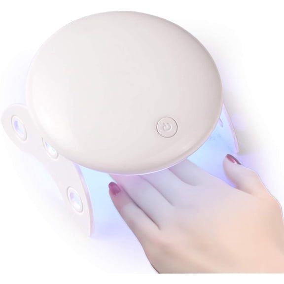 Mini Nail Lamp LED Nail Dryer Lamp for Nails Portable 6W Powder Folden Sunshine Nails Nail Dryer Lamp Drying Manicure