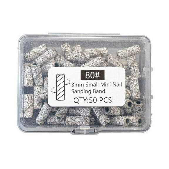 Mini Nail Sanding Bands Electric Machine Nail Drill Bit G1E8