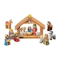 thumbnail image 1 of Fun Express Nativity Set Decorative Multicolor Resin 9 Pieces, 1 of 2