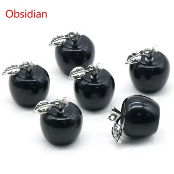 Mini Natural Gemstones Carved Pendant Crystal Reiki Chakra Healing Beads
