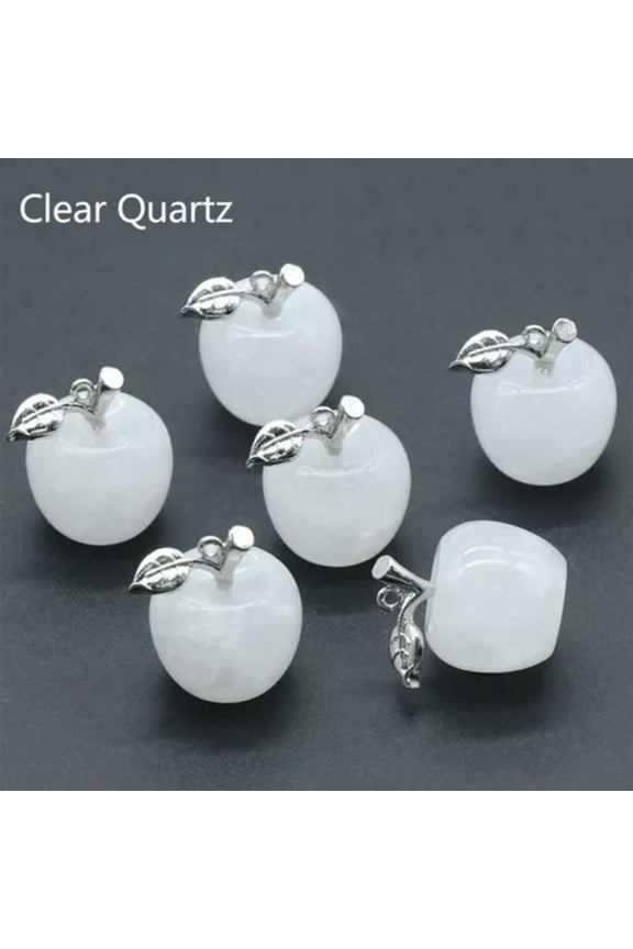 Mini Natural Gemstones Carved Pendant Crystal Reiki Chakra Healing Beads