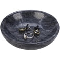 thumbnail image 1 of Mini Natural Marble Decorative Bowl Key Holder for Home Decor Coffee Tables Centerpiece, Soap Serving Bowl, Jewelry Tray 4.72 Inch, 1 of 4