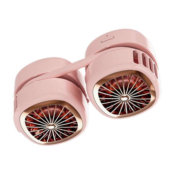 Mini Neck Fans Type C Rechargeable Fast Charging 1800mAh Silent Neck Hanging