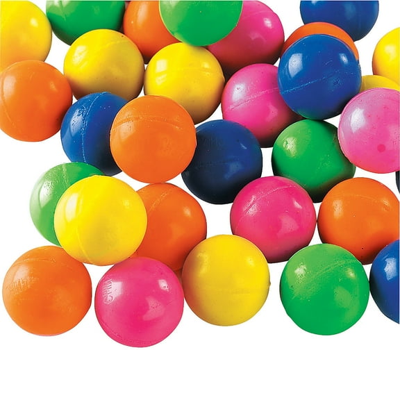Mini Neon Bouncing Balls (3/4") - Party Favors - 144 Pieces