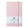 thumbnail image 1 of Mini Notebook Notepad with Ribbon Bookmark Elastic Strap Closure Wide Lined for Office Women Men Journaling, 1 of 21