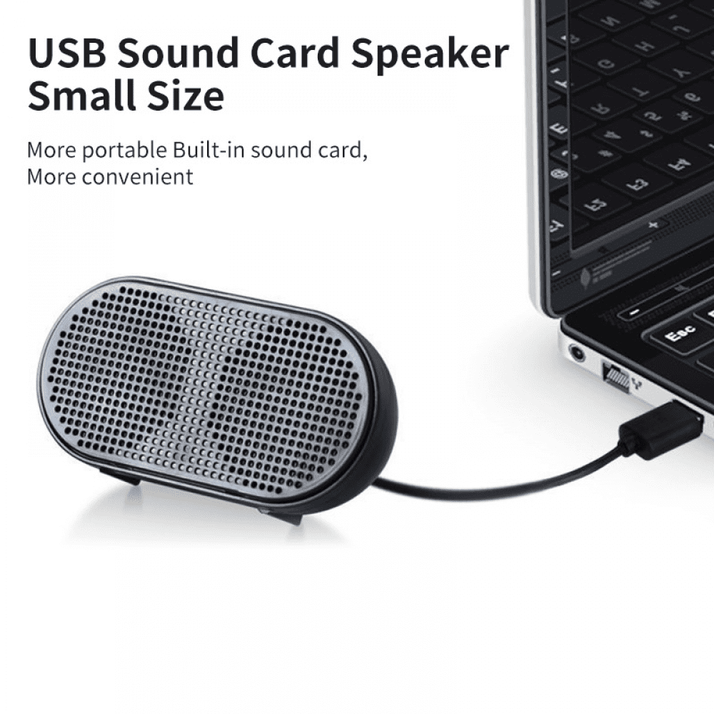 Mini Notebook Speaker USB Sound Card Speaker Speakers Laptop Small ...