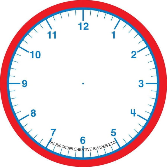 Mini Notepad - Clock