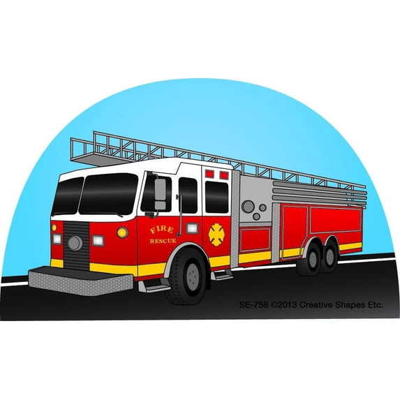 Mini Notepad - Fire Truck