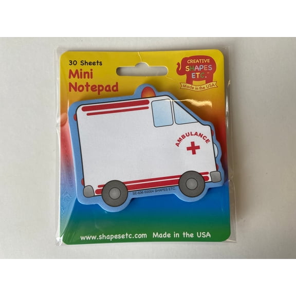 Mini Notepad - Original Ambulance