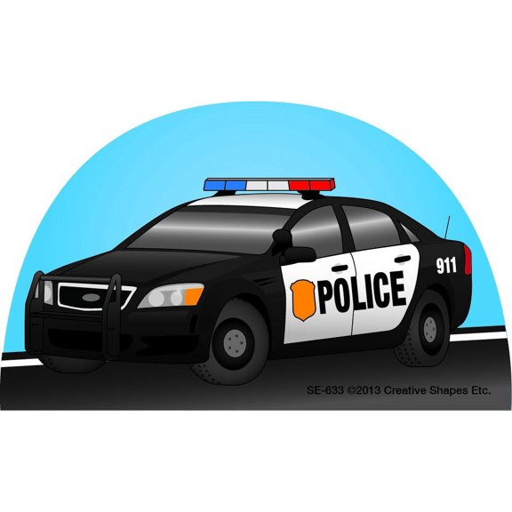 Mini Notepad - Police Car
