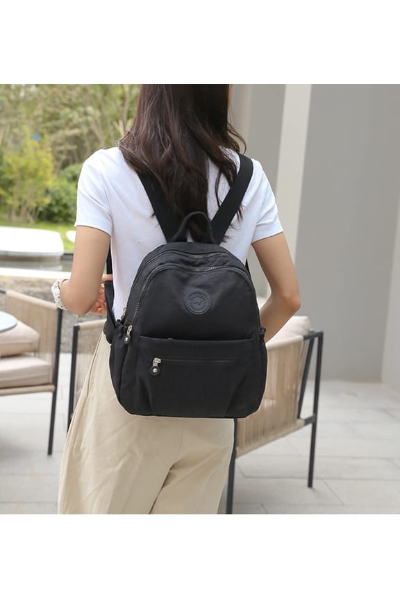 Mini Nylon Backpacks for Women Small Backpack Purse Lightweight Backpacks Mini Casual Travel Daypack