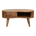 thumbnail image 1 of Mini Oak-ish Wave Coffee Table, 1 of 5