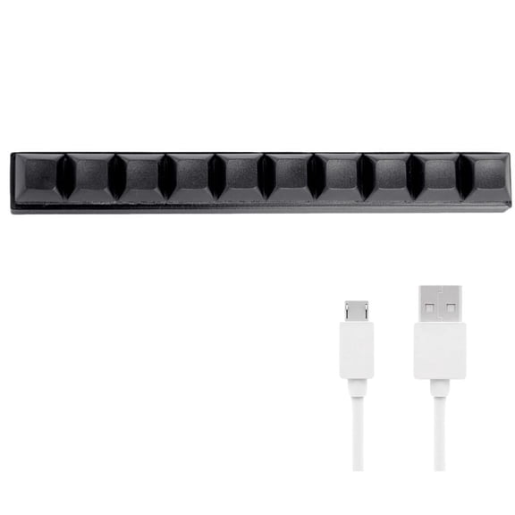 Mini One-Hand Macro Keyboard, 41x22x27mm, Blue Switch, USB Wired, Programmable Keys, Plug and Play, Compatible with Windows MacOS Linux, Memory Function, Portable Compact Design