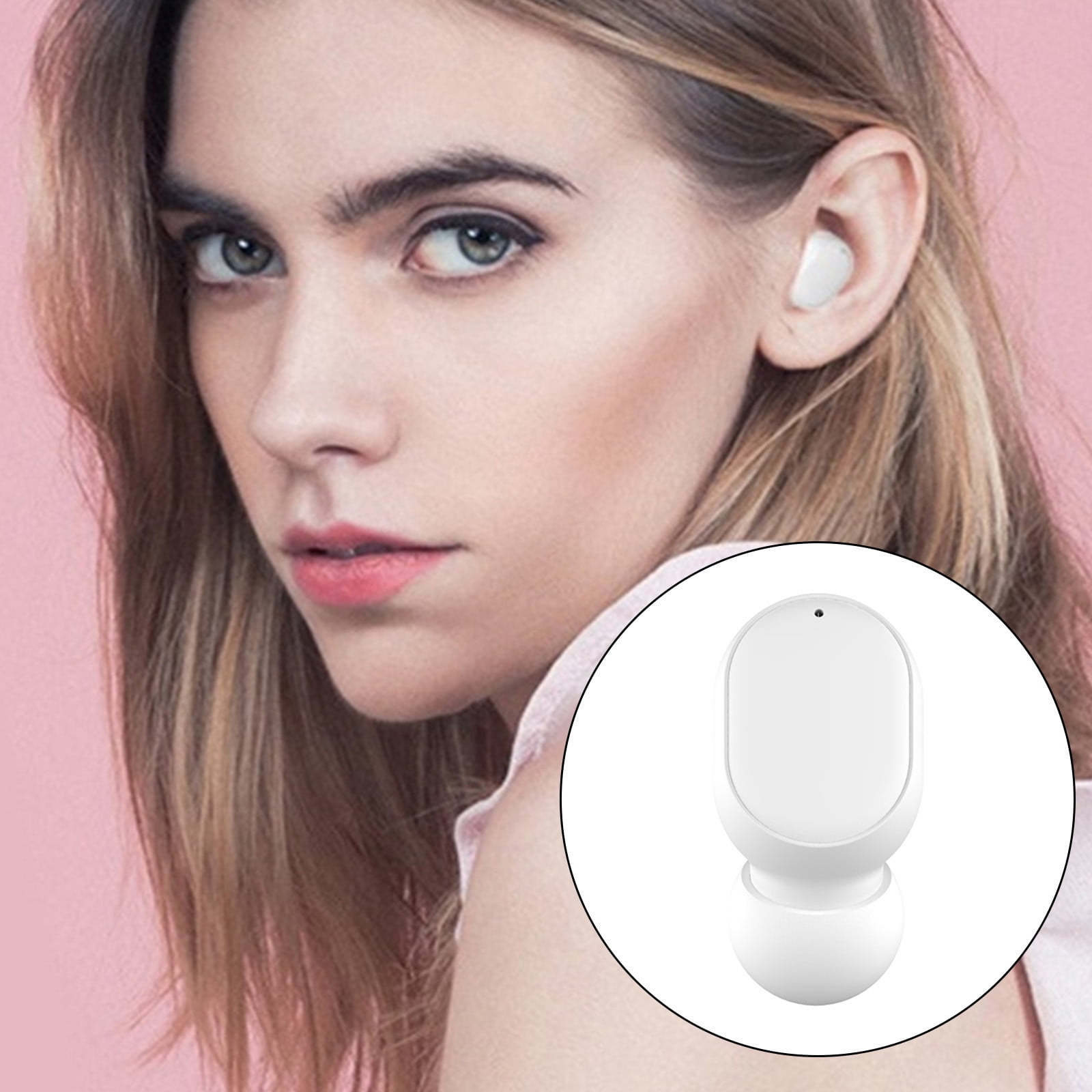 Mini One In Ear Macarone Noise Reduction Sports Wireless Headset