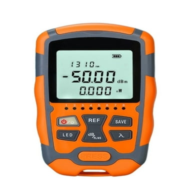 Mini Optical Power Meter，M5/M7/MC5/MC7 FTTH Handheld Fiber Optical Cable Test，OPM -50~+26/-70~+10dBm With Network Test/LED Light