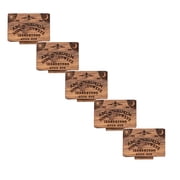 Mini Ouija Board   Wooden Spirit Board with Secret Planchette Drawer, Handmade Gothic Decor, Miniature Ouija Board Game for Halloween, Unique Collectible Gift 5pc