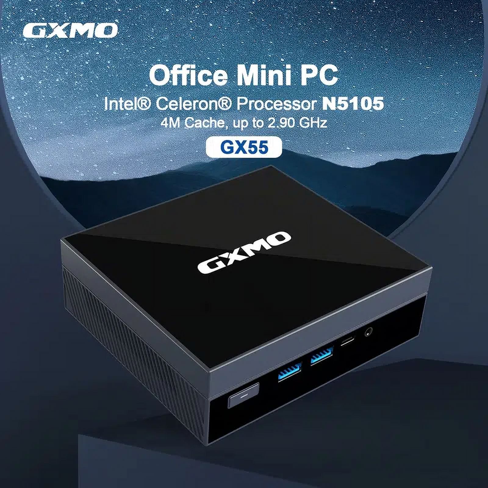 Mini PC 11 Pro, Mini Computer 11th Gen N5105 Up To 2.9GHz DDR4 RAM/256GB  M.2 SSD, 4K UHD, 2.5-inch SSD Up To 2TB 2.4G/ 5.0G WiFi,Business Home  Office