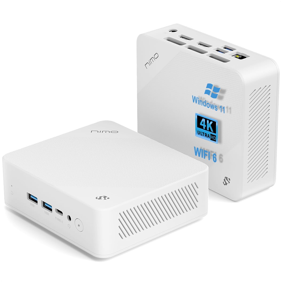 CHUWI HeroBox Mini PC, Intel Quad Core, Windows 11, 8GB RAM